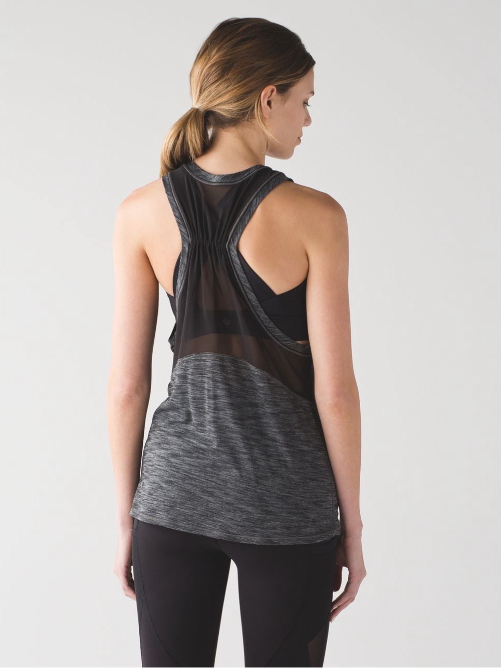 Lululemon Work The Circuit Tank with padded attached bra - Size 4